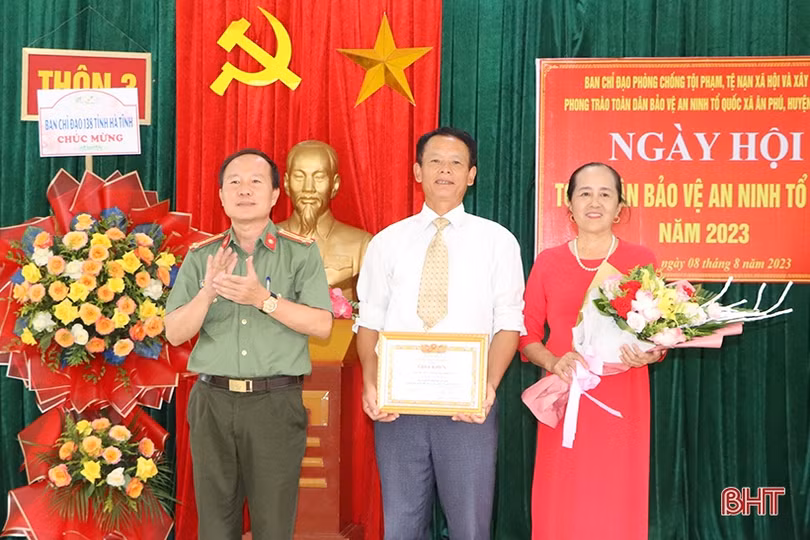 Vũ Quang tổ chức điểm “Ngày hội toàn dân bảo vệ an ninh Tổ quốc”