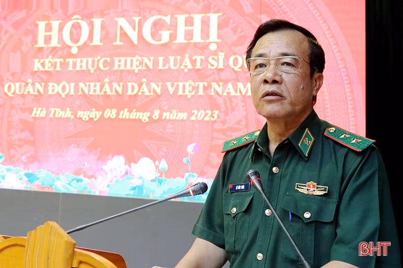Hà Tĩnh kiến nghị sửa đổi, bổ sung một số nội dung Luật Sĩ quan QĐND Việt Nam