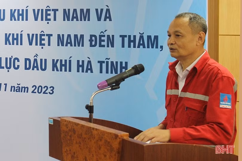 Công đoàn Dầu khí Việt Nam làm việc với Nhà máy Nhiệt điện Vũng Áng 1