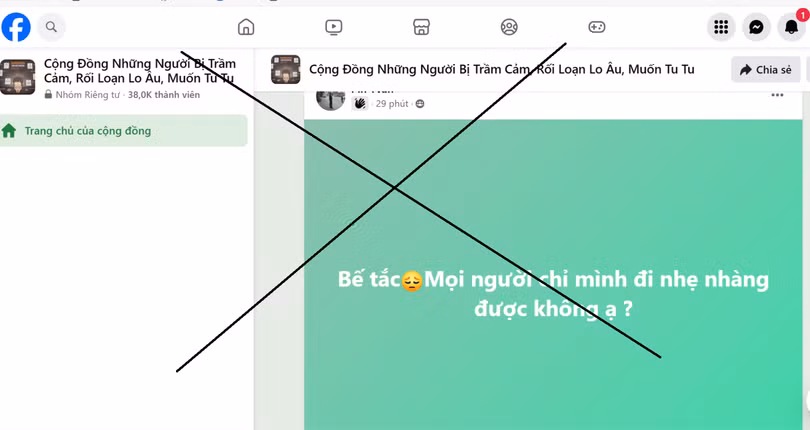 Ẩn hoạ từ những hội nhóm tiêu cực trên mạng xã hội