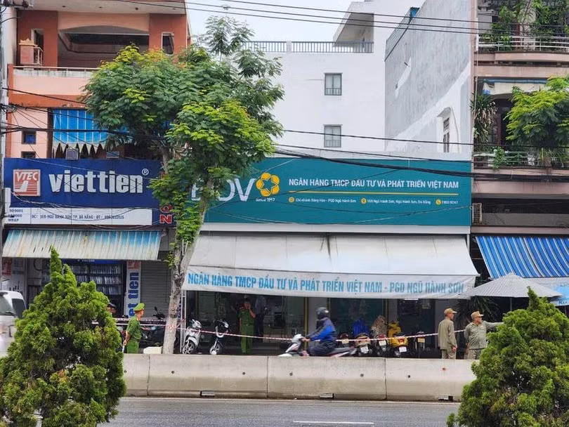 1 ngân hàng ở Đà Nẵng bị cướp