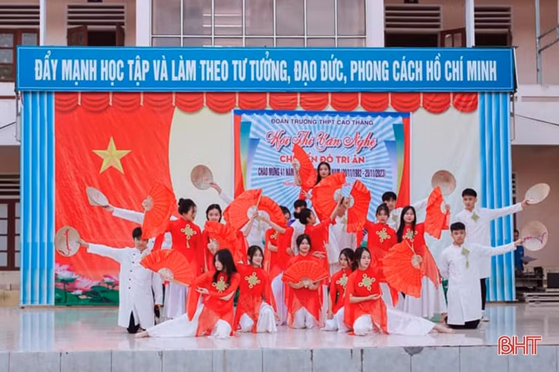 Trường học ở Hà Tĩnh xây dựng môi trường không khói thuốc