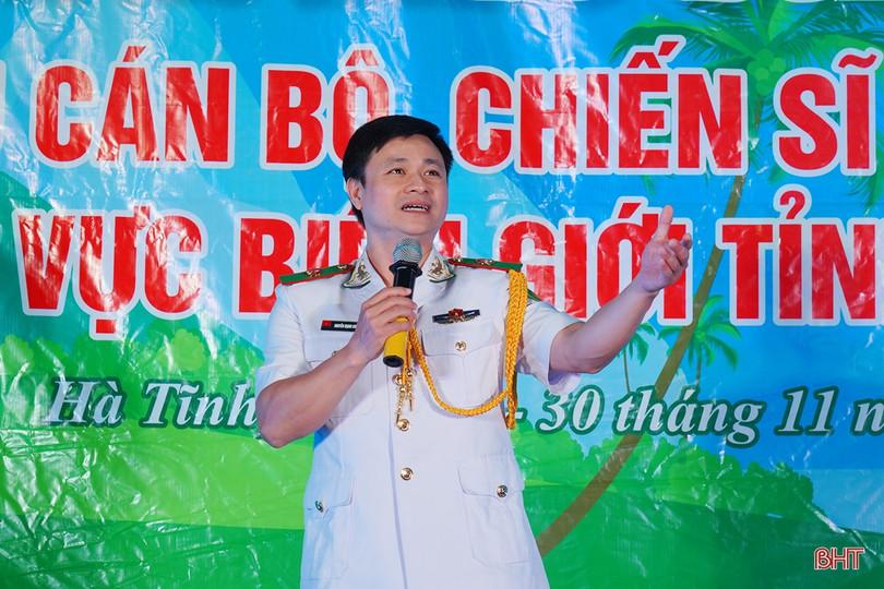 Đoàn Văn công BĐBP Việt Nam biểu diễn tại các địa bàn biên giới ở Hà Tĩnh