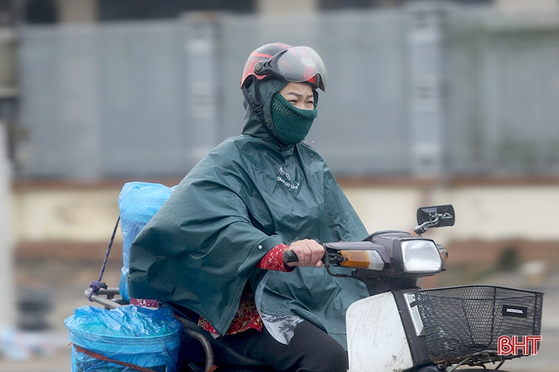 Không khí lạnh tăng cường, Hà Tĩnh có mưa vài nơi