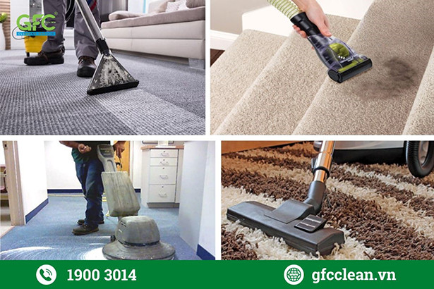 Dịch vụ giặt thảm văn phòng chuyên nghiệp, giá cả phải chăng - GFC CLEAN