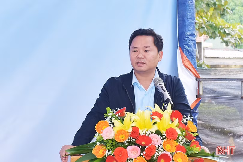 Khởi công xây dựng công trình nhà học bộ môn Trường THPT Hương Khê