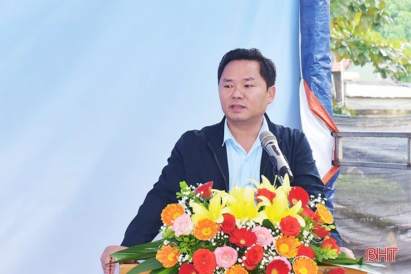 Khởi công xây dựng công trình nhà học bộ môn Trường THPT Hương Khê