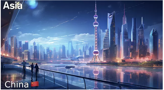 Ngỡ ngàng hình ảnh một số quốc gia tương lai được mô phỏng bởi AI