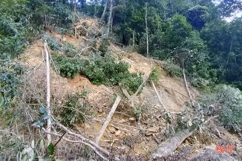 41 điểm sạt lở trên đường biên giới Hương Khê chưa được khắc phục
