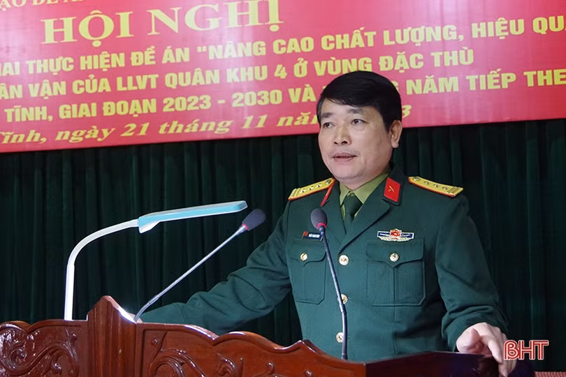 Thực hiện có hiệu quả đề án nâng cao chất lượng công tác dân vận của LLVT ở vùng đặc thù