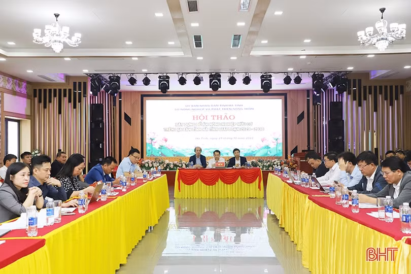 Xây dựng Đề án Nông nghiệp hữu cơ trên địa bàn tỉnh Hà Tĩnh giai đoạn 2023-2030