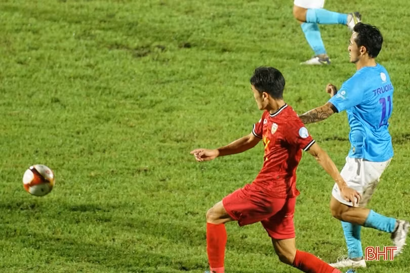 Hồng Lĩnh Hà Tĩnh vs Khánh Hòa: Định đoạt trận đấu bằng loạt đá penalty