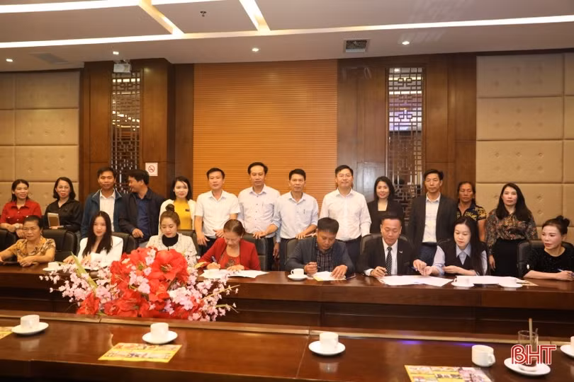 Thị xã Kỳ Anh đưa sản phẩm OCOP lên kệ nhà hàng, khách sạn