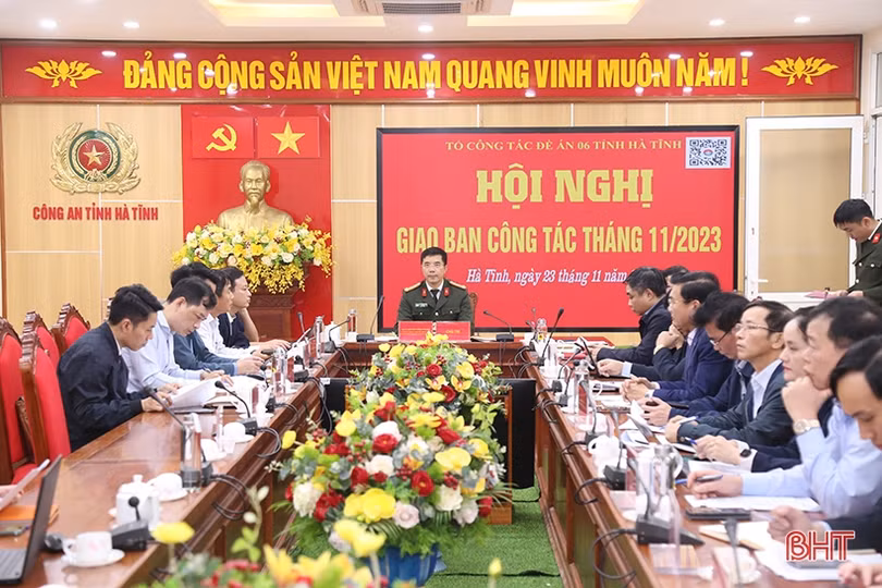 Thực hiện hiệu quả các nhóm nhiệm vụ triển khai Đề án 06 ở Hà Tĩnh