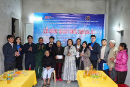 Bàn giao 3 ngôi nhà nhân ái cho các hoàn cảnh khó khăn