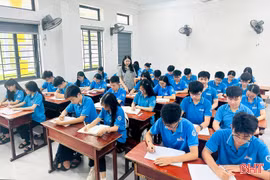 Thi thử vào lớp 10 - phép thử năng lực cho học sinh Hà Tĩnh