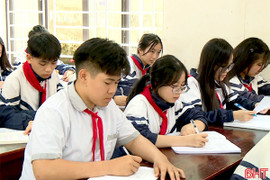 Dự kiến tỷ lệ tuyển sinh vào lớp 10 công lập ở Hà Tĩnh là 74%