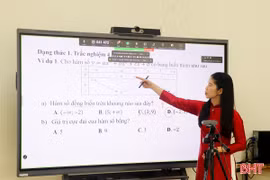 "Tiếp sức" cho học sinh 12 trước kỳ thi tốt nghiệp THPT