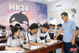 800 thí sinh lớp 12 đạt danh hiệu học sinh giỏi tỉnh Hà Tĩnh