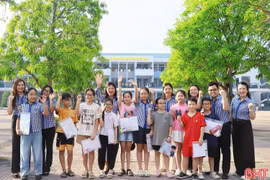 Công bố điểm đánh giá năng lực vào lớp 6 Trường THCS Lê Văn Thiêm