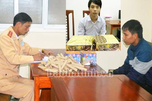 Một đêm bắt 2 vụ vận chuyển pháo nổ ảnh 1