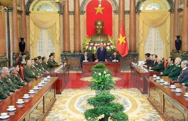 Chủ tịch nước: Việt Nam luôn ghi nhớ sự giúp đỡ của nhân dân Lào ảnh 2 chu tich nuoc viet nam luon ghi nho su giup do cua nhan dan lao