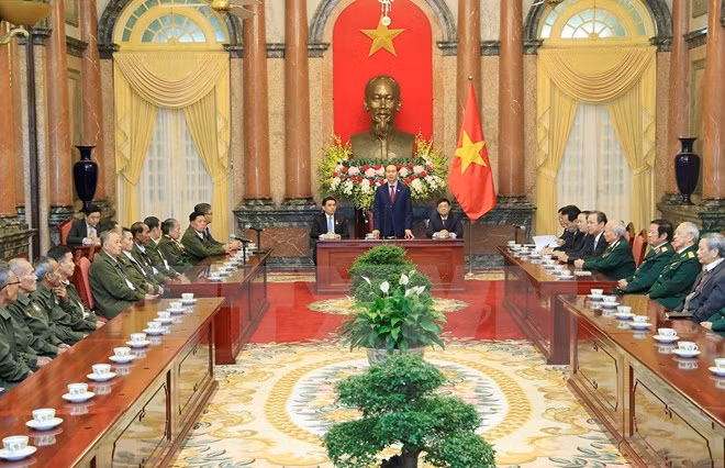 chu tich nuoc viet nam luon ghi nho su giup do cua nhan dan lao