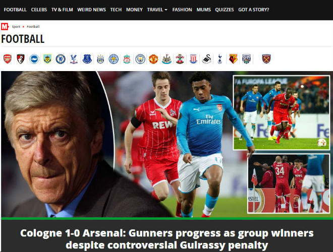 arsenal thua soc bao anh che toi ta ro tin wenger sap ve vuon