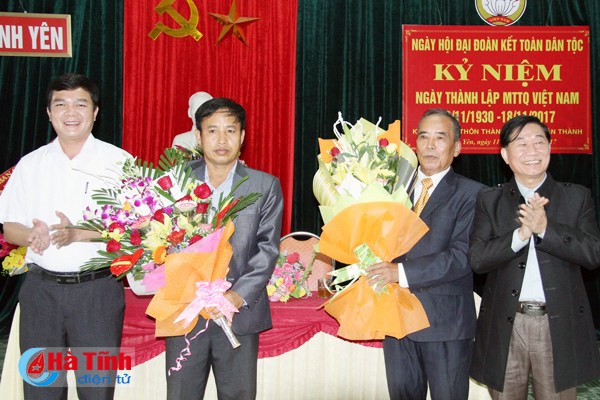 pho chu tich hdnd tinh du ngay hoi dai doan ket tai thach ha