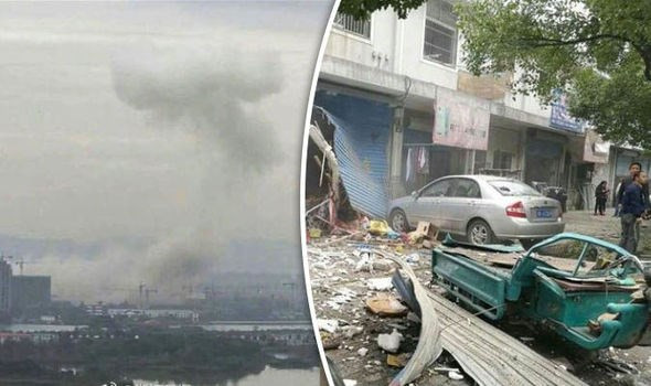 trung quoc no lon tai chiet giang hon 30 nguoi nhap vien cap cuu