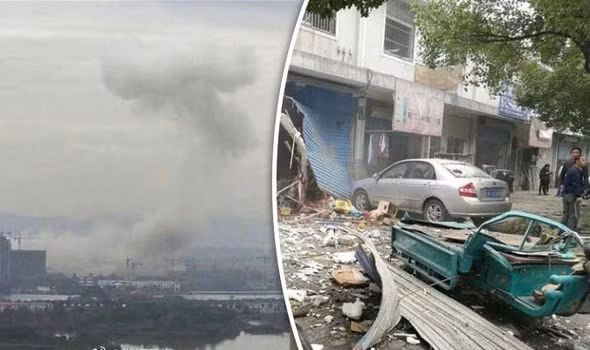 trung quoc no lon tai chiet giang hon 30 nguoi nhap vien cap cuu