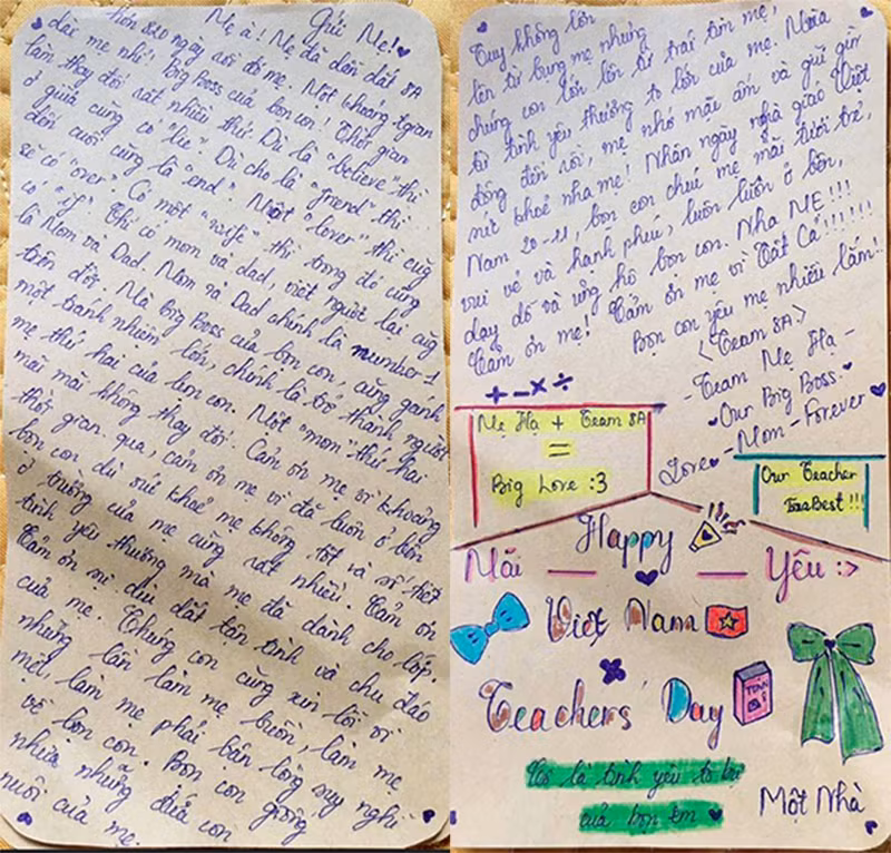 cam dong buc thu tay gui co chu nhiem cua nu sinh ha tinh