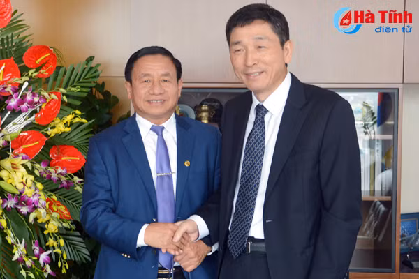 ha tinh luon tao thuan loi de doanh nghiep han quoc dau tu vao dia ban