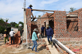 Hà Tĩnh tăng tốc chặng “nước rút” hoàn thành mục tiêu xóa nhà tạm, nhà dột nát