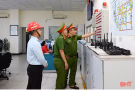 Doanh nghiệp Khu kinh tế Vũng Áng chủ động "phòng hỏa" trong cao điểm nắng nóng