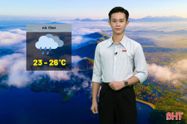 Dự báo thời tiết Hà Tĩnh ngày 12/11: Có mưa rải rác