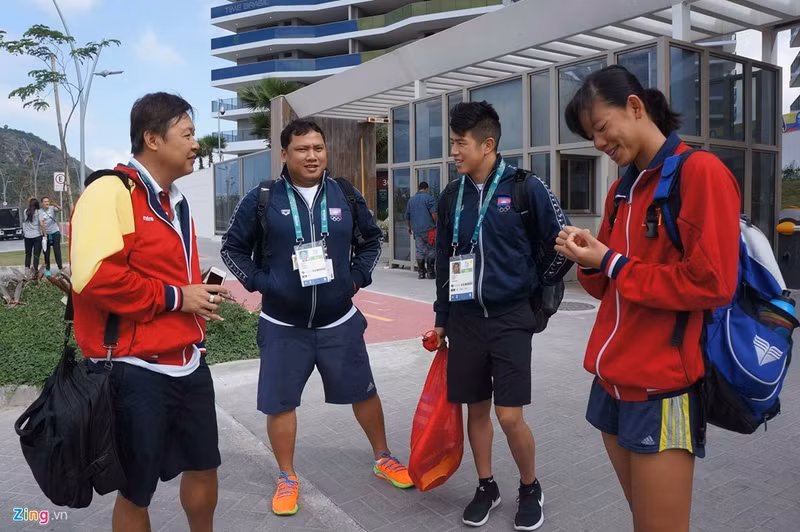 mot ngay cua anh vien o olympic rio 2016