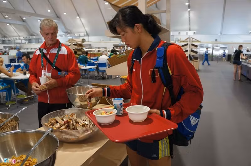 mot ngay cua anh vien o olympic rio 2016