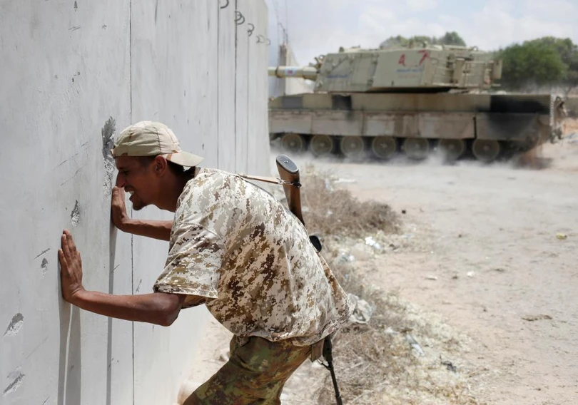 nhung hinh anh chan thuc nhat ve chien truong chong is o libya