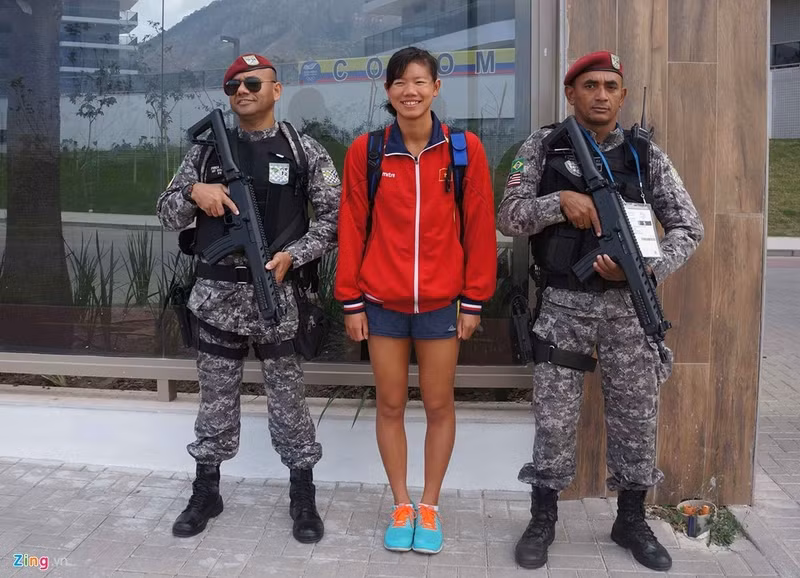 mot ngay cua anh vien o olympic rio 2016