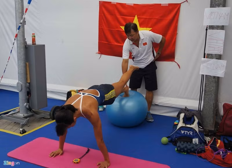 mot ngay cua anh vien o olympic rio 2016