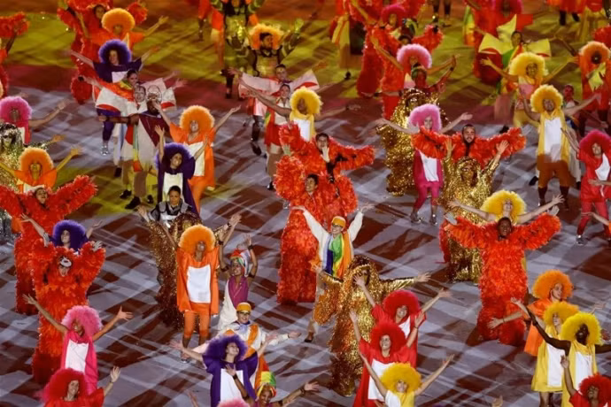 hinh anh an tuong tai le khai mac olympic rio 2016