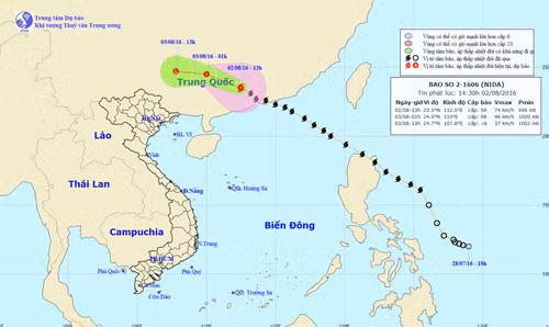 bao so 2 suy yeu dan thanh ap thap nhiet doi