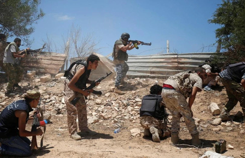 nhung hinh anh chan thuc nhat ve chien truong chong is o libya