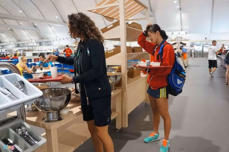 mot ngay cua anh vien o olympic rio 2016