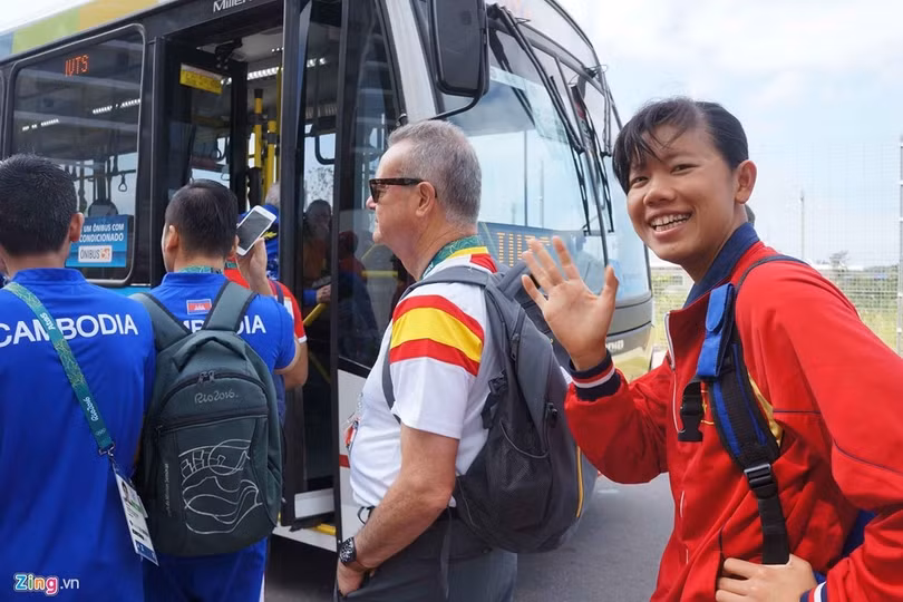 mot ngay cua anh vien o olympic rio 2016