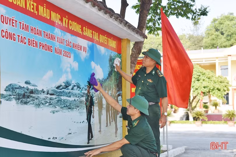 Bộ đội Biên phòng Hà Tĩnh chăm lo xây dựng đơn vị vững mạnh