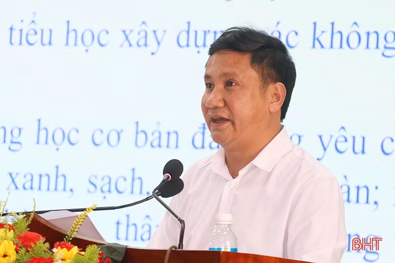 100% thư viện trường học ở Thạch Hà có đủ tài nguyên thông tin