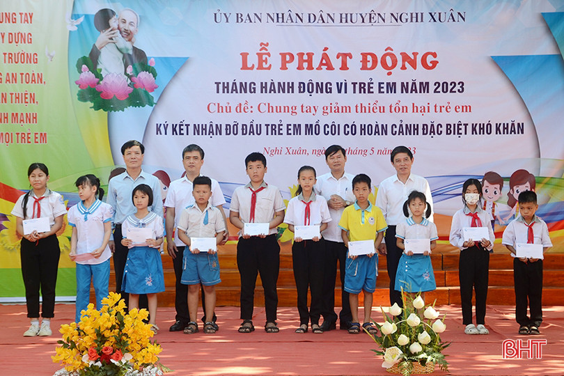 Nghi Xuân chung tay bảo vệ, chăm sóc trẻ em