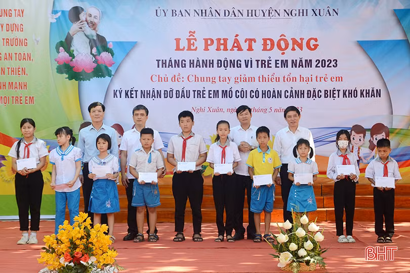 Nghi Xuân chung tay bảo vệ, chăm sóc trẻ em